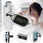 Thermom�tre a eau led pour douche de b�b� thermom�tre a eau a temp�rature visuelle pr�cise sans consommation ...