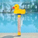 Thermom�tre d'eau de piscine, dessin anim�, requin, canard, tortue, accessoires de piscine, thermom�tre ...