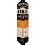 Thermom�tre en m�tal pub 28 x 6. 5 cm harley davidson garage