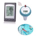 Thermomtre de piscine sans fil, thermomtre  eau flottant pour spa intrieur et extrieur, jacuzzi