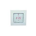 Thermostat d'ambiance encastrable danfoss pour chauffage au sol hydraulique - blanc