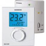 Thermostat d'ambiance sans fil rdh10rf / set + récepteur siemens Thermostat d'ambiance sans fil rdh10rf / set + récepteur siemens