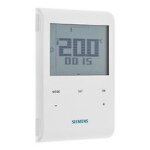 Thermostat digital tactile rde100 - siemens Thermostat digital tactile rde100 - siemens