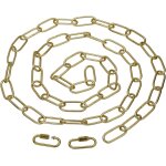 Tianyi - 1, 82 mtre chane suspendu pour eclairage, chane en boucle en mtal avec connecteurs  verrouillage ...