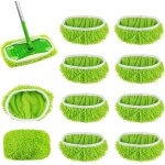 Tianyi - 10 pièces pour swiffer chiffons de sol humides et sèche en microfibre kit, 25, 4x11, 5cm réutilisable ... Tianyi - 10 pièces pour swiffer chiffons de sol humides et sèche en microfibre kit, 25, 4x11, 5cm réutilisable ...