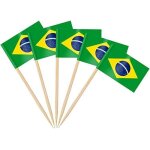 Tianyi - 100pcs drapeau cure - dent brésil, pic drapeau bresil pour topper de coupe, cure dent drapeaux ... Tianyi - 100pcs drapeau cure - dent brésil, pic drapeau bresil pour topper de coupe, cure dent drapeaux ...