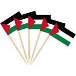 Tianyi - 100pcs drapeau cure - dent palestine, pic drapeau palestinien pour topper de coupe, cure dent ...