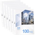 Tianyi - 100pcs pochette plastique a4 transparente (grainées), 160 microns (plus épais) pochettes plastique ... Tianyi - 100pcs pochette plastique a4 transparente (grainées), 160 microns (plus épais) pochettes plastique ...