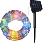 Tianyi - 10m 100led guirlande lumineuse tube extérieur solaire etanche rope guirlandes lumineuses pour ... Tianyi - 10m 100led guirlande lumineuse tube extérieur solaire etanche rope guirlandes lumineuses pour ...