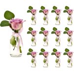 Tianyi - lot de 12 bouteilles en verre style maison de campagne - vase dcoratif de table - pour mariage ...