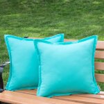 Tianyi - lot de 2 housses de coussin carres dcoratives et impermables pour extrieur, 45, 7 x 45, ...