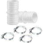 Tianyi - 2 pcs raccords de tuyau de 38 mm  38 mm pour piscine, raccord tuyau piscine, kit de raccordement ...