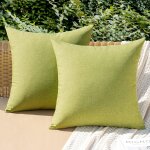 Tianyi - lot de 2 taie d'oreiller extrieure impermable en polyester doux avec surface hydrofugfe housse ...