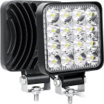 Tianyi - 2pcs phare de travail led 3. 3'' 48w projecteur led 12v 24v etanche ip67 spot feux antibrouillard ...