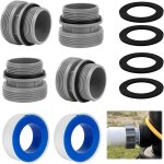 Tianyi - lot de 4 adaptateurs de tuyau de piscine pour pompe de piscine, pour tuyau de 40 mm à 1 1 / ... Tianyi - lot de 4 adaptateurs de tuyau de piscine pour pompe de piscine, pour tuyau de 40 mm à 1 1 / ...