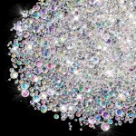 Tianyi - lot de 4000 diamants dcoratifs en acrylique transparent pour dcoration de mariage, dcoration ...