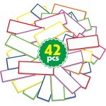 Tianyi - 42 pcs épaissie magnétique gomme à sec réutilisable nom étiquette plaque arc - en - ciel néon ... Tianyi - 42 pcs épaissie magnétique gomme à sec réutilisable nom étiquette plaque arc - en - ciel néon ...