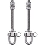 Tianyi - - cintre robuste en acier inoxydable - capacit de 300kg - 23, 5 cm x m10 - crochets pour balanoire ...