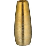Tianyi - elgant vase en cramique dor - 25x10x10 cm - design luxueux, dcoration polyvalente pour la ...