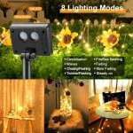 Tianyi - guirlande lumineuse solaire, exterieur etanche lumières de jardin 120 led 2 pack 8 modes 12m ... Tianyi - guirlande lumineuse solaire, exterieur etanche lumières de jardin 120 led 2 pack 8 modes 12m ...