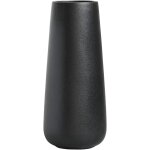 Tianyi - hauteur 20 cm vase conique en cramique noir pour pampas, moderne haut vase decoratif pour centre ...