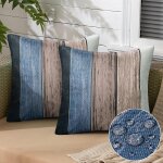 Tianyi - housse de coussin 45x45 housse coussin exterieur impermeable housse coussin canap taie d'oreiller ...