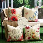 Tianyi - housse de coussin exterieur impermeable 45x45 fleurs papillon printemps eté décoratif taie d'oreiller ... Tianyi - housse de coussin exterieur impermeable 45x45 fleurs papillon printemps eté décoratif taie d'oreiller ...