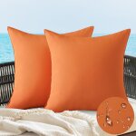 Tianyi - housse coussin exterieur impermeable imitation de lin en polyester coussins canape decoratif ...