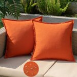 Tianyi - housse de coussin extérieure imperméable en 40x40cm taie d'oreiller doux avec surface hydrofugfe ... Tianyi - housse de coussin extérieure imperméable en 40x40cm taie d'oreiller doux avec surface hydrofugfe ...