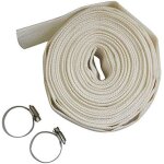 Tianyi - katsu tuyau de refoulement 10 m x 38 mm, sans odeur, avec 2 clips pour pompes  eau submersibles ...