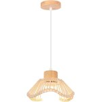 Tianyi - lustre suspension en bambou tressée à la main abat - jour e27 lampe suspendue en rotin eclairage ... Tianyi - lustre suspension en bambou tressée à la main abat - jour e27 lampe suspendue en rotin eclairage ...