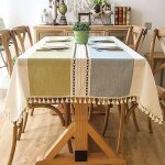 Tianyi - nappe exterieur rectangulaire anti tache nappe lavable tissu nappe table a manger nappe cuisine ... Tianyi - nappe exterieur rectangulaire anti tache nappe lavable tissu nappe table a manger nappe cuisine ...
