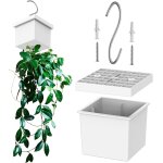 Tianyi - pots de plantes suspendus - intrieur / extrieur pour plantes grimpantes relles & artificielles ...