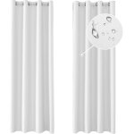 Tianyi - rideau occultant lot de 2, 117x137cm, rideau exterieur impermeable, rideau thermique isolant ... Tianyi - rideau occultant lot de 2, 117x137cm, rideau exterieur impermeable, rideau thermique isolant ...
