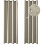 Tianyi - rideau occultant lot de 2, 140x145cm, rideau exterieur impermeable, rideau thermique isolant ... Tianyi - rideau occultant lot de 2, 140x145cm, rideau exterieur impermeable, rideau thermique isolant ...