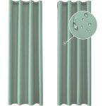 Tianyi - rideau occultant lot de 2, 140x145cm, rideau exterieur impermeable, rideau thermique isolant ... Tianyi - rideau occultant lot de 2, 140x145cm, rideau exterieur impermeable, rideau thermique isolant ...
