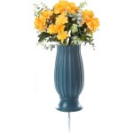 Tianyi - - vases de cimetière a chevilles, vases funéraires pour cimetière avec pics en métal et trous ... Tianyi - - vases de cimetière a chevilles, vases funéraires pour cimetière avec pics en métal et trous ...