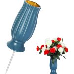 Tianyi - vase cimetière exterieur, vases funéraires pour cimetière avec pointes en métal, vase pour funéraille ... Tianyi - vase cimetière exterieur, vases funéraires pour cimetière avec pointes en métal, vase pour funéraille ...