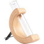 Tianyi - vase a fleurs pour event de voiture, vase a fleurs en bois, vas e en verre pour tube a essai ...
