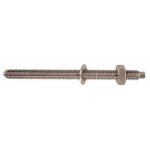 Tige filet�e pour scellement chimique - t�te 6 pans - 12x160 - acier rawl