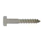 Tirefonds 6x40 inox a2 class inox x5