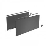 C�t�s pour tiroir casserolier avantech you anthracite - h251 x l450 mm hettich