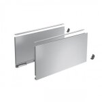 C�t�s pour tiroir casserolier avantech you argent - h251 x l 600 mm hettich