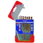 Tivoly - coffret de 10 forets m�taux furius hss rev�tus fusio pointe en croix 11454170004