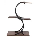 Todeco porte plante interieur 4 niveaux, support plantes en m�tal, �tag�re plante interieur support pot ...