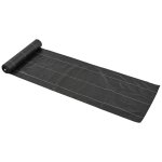 Toile de paillage - toile anti mauvaises herbes 130 g / m - indchirable permable a l'eau anti uv - ...