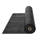 Toile de paillage anti - mauvaises herbes - vevor - 1, 8x91, 4 m - pour aménagement paysager, couvre ... Toile de paillage anti - mauvaises herbes - vevor - 1, 8x91, 4 m - pour aménagement paysager, couvre ...
