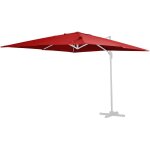 Toile parasol d�port�  sun 3  - 3 x 3 m - rouge