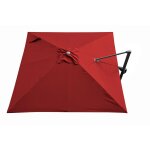 Toile parasol mat déporté nh 3x3 / 8 polyester 210gr sd - rouge Toile parasol mat déporté nh 3x3 / 8 polyester 210gr sd - rouge