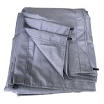 Toile pour pergola autoportante 3 � 3m cassis grise